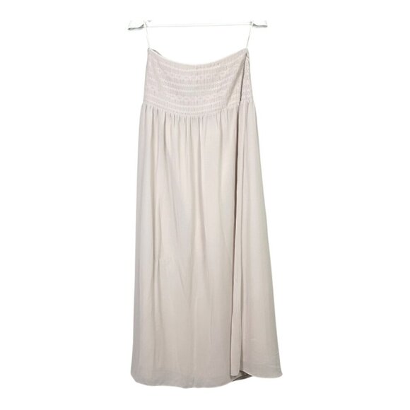 Reiss Strapless Chiffon Maxi Dress - Picture 2 of 10